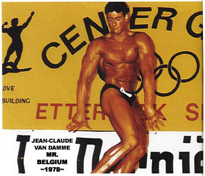 Was Jean Claude Van Damme Mr. Belgium?