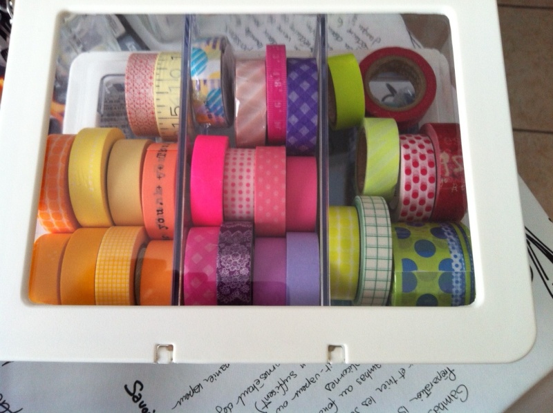 Astuce Rangement Les Masking Tape Le Blog De Mumu Scrap