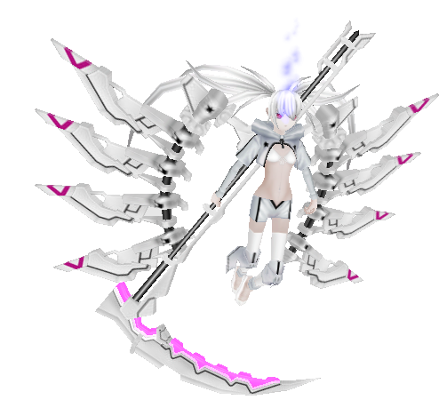 White Rock Shooter Black Rock Shooter The Game Hgft