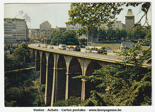 CP 740, Luxembourg, la passerelle, édition KRAUS