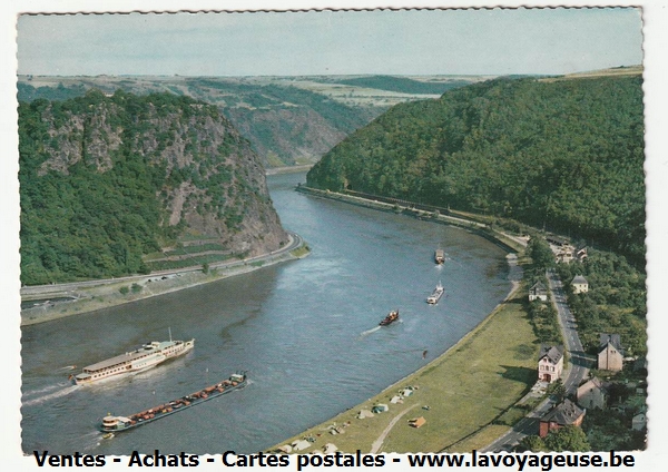 Image hébergée par lavoyageuse.be, CP 745, Allemagne, Rhein, Lorelei, édition KRUGER