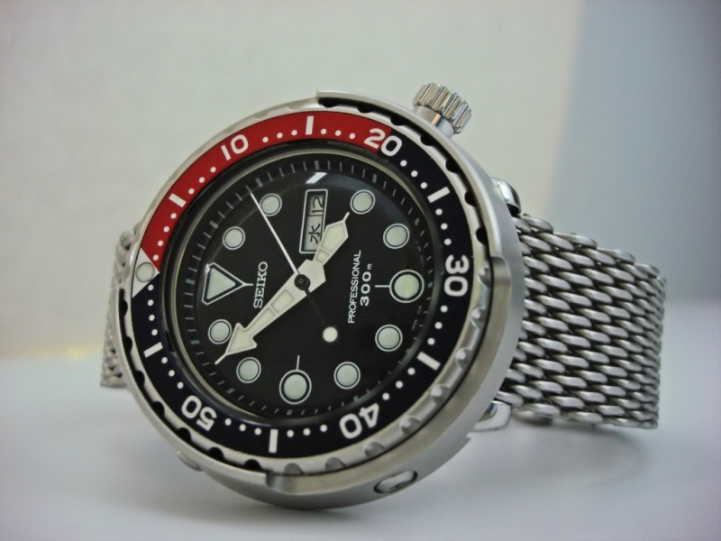 tuna looks better with rubber band or bracelet | The Watch Site